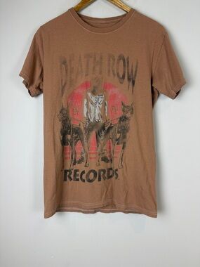 Death Row Records Brown Graphic Tee